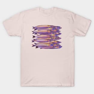 Purple fish bank T-Shirt